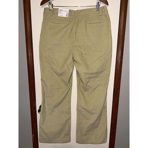 NWT Lands End Modern Fit Flat Front Boot Cut Cordory Pant โSize 12 X 29 - Picture 4 of 10